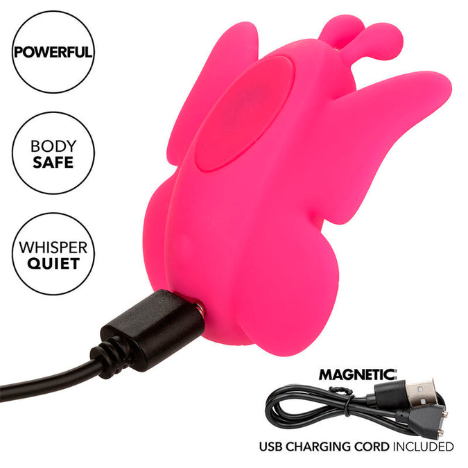 CALEXOTICS - NEON VIBES THE FLUTTER VIBE STIMULATOR 10 TRILLINGEN ROZE