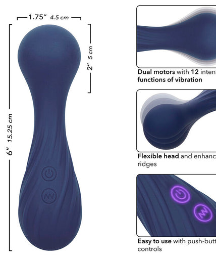 CALEXOTICS - CHARISMA TEMPTATION MASSAGER 12 FUNCTIONS PURPLE CALEXOTICS - CHARISMA TEMPTATION MASSAGER 12 FUNCTIONS PURPLE
