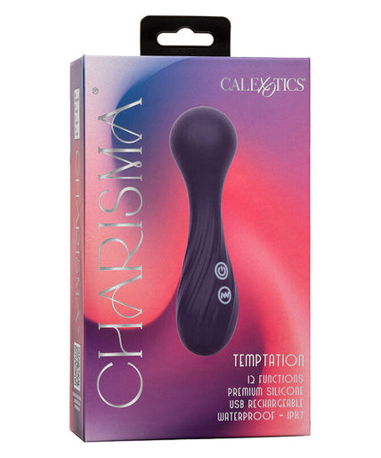 CALEXOTICS - CHARISMA TEMPTATION MASSAGER 12 FUNCTIONS PURPLE CALEXOTICS - CHARISMA TEMPTATION MASSAGER 12 FUNCTIONS PURPLE