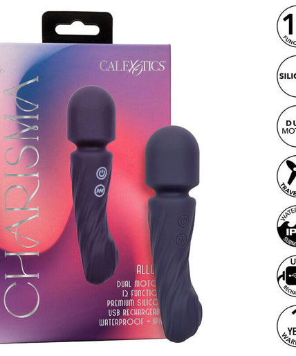 CALEXOTICS - CHARISMA ALLURE MASSAGER DUAL MOTORS 12 FUNCTIONS 17.25 CM X 4.5 CM PURPLE CALEXOTICS - CHARISMA ALLURE MASSAGER DUAL MOTORS 12 FUNCTIONS 17.25 CM X 4.5 CM PURPLE