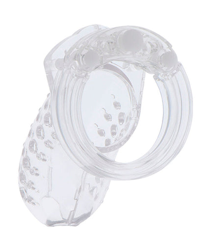 HIDDEN DESIRE - EXTREME CHASTITY COCK CAGE ACRYLIC ADJUSTABLE CLEAR HIDDEN DESIRE - EXTREME CHASTITY COCK CAGE ACRYLIC ADJUSTABLE CLEAR