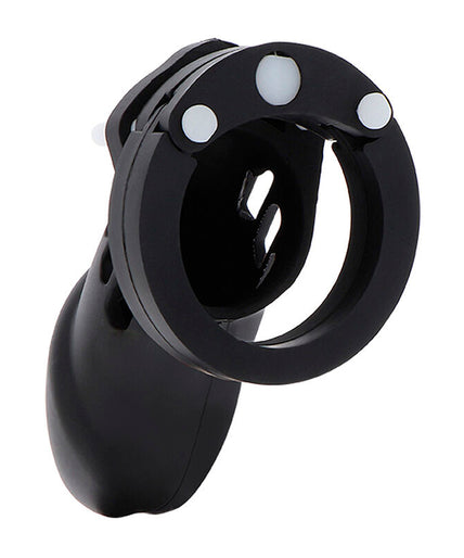 HIDDEN DESIRE - EXTREME CHASTITY COCK CAGE SILICONE SIZE L BLACK HIDDEN DESIRE - EXTREME CHASTITY COCK CAGE SILICONE SIZE L BLACK