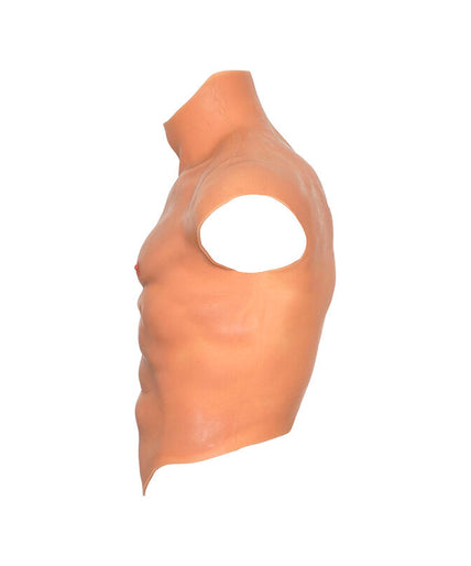 HIDDEN DESIRE - ALTER EGO SILICONE MALE TORSO SHIRT WITH ABS FLESH HIDDEN DESIRE - ALTER EGO SILICONE MALE TORSO SHIRT WITH ABS FLESH