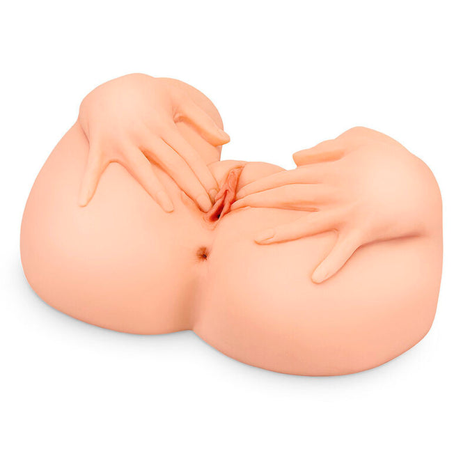Pdx Plus – Mega Masturbator Flesh voor het Spreiden van Mijn Strakke Kutje