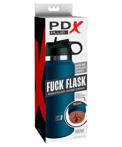 PDX PLUS - FUCK FLASK VAGINE DISCRET STROKER BROWN MODEL 1 PDX PLUS - FUCK FLASK VAGINE DISCRET STROKER BROWN MODEL 1