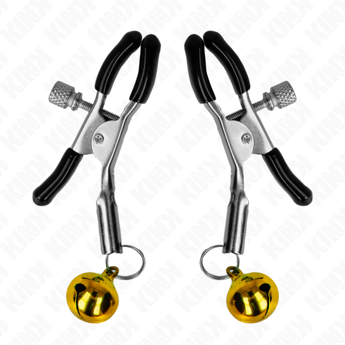 Kink – Gouden Enkele Bel Tepelklem 6 Cm