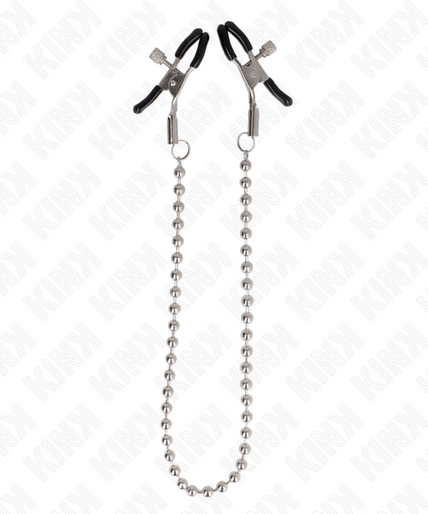 KINK - BEAD CHAIN NIPPLE CLAMPS 30 CM KINK - BEAD CHAIN NIPPLE CLAMPS 30 CM