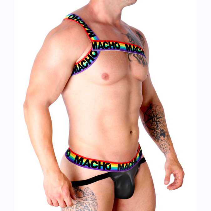 MACHO - TUIGJE VOOR HOND ROMAN PRIDE L/XL