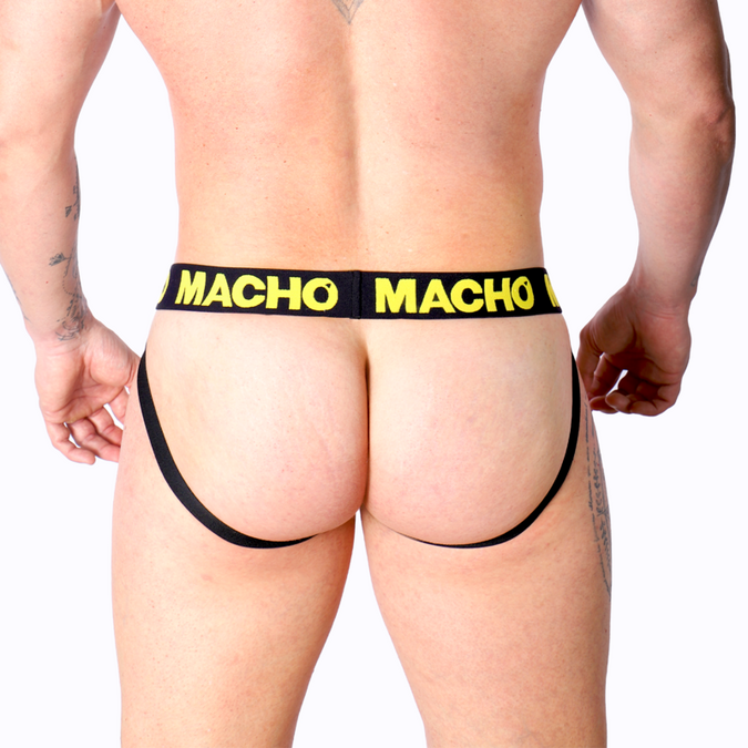 Macho – Mx25a Jock Lycra Geel M