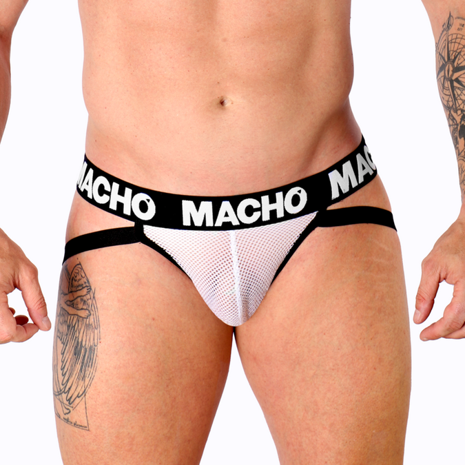 MACHO - MX26X1 JOCK GRID WIT S