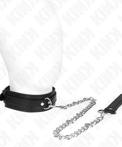 KINK - SNAKE PATTERN NECKLACE WITH LEASH 65 CM KINK - SNAKE PATTERN NECKLACE WITH LEASH 65 CM