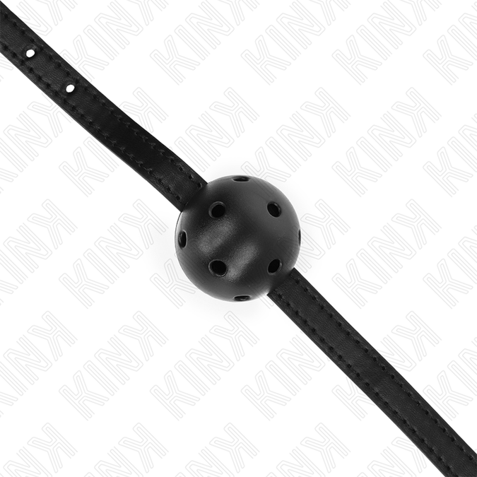 Kink – Simplicity Black Breathable Ball 4.5 Cm Gag 62 X 1.5 Cm