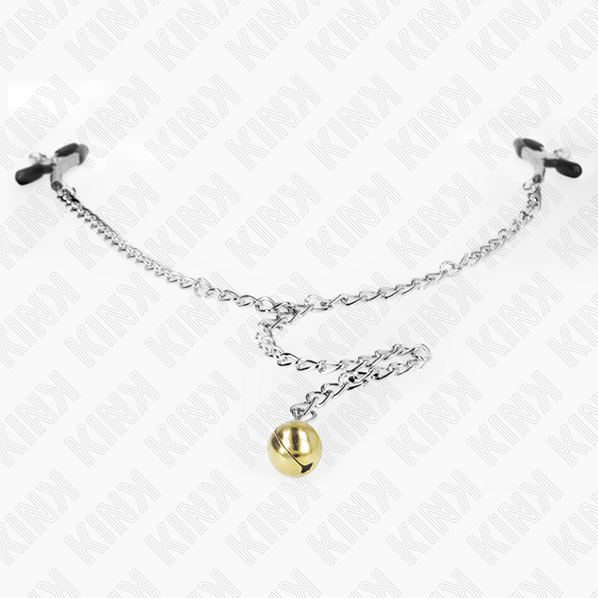 Kink – Ketting Tepelklemmen met Bel 30 cm