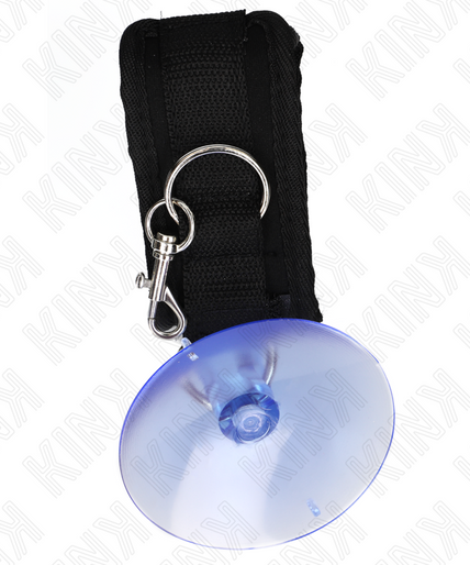 KINK - SUCTION CUP WRIST RESTRAINTS BLACK 29-40 CM X 5 CM KINK - SUCTION CUP WRIST RESTRAINTS BLACK 29-40 CM X 5 CM