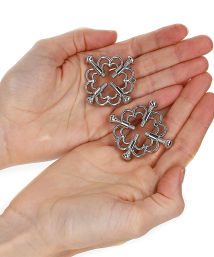 KINK - METAL FLOWER NIPPLE CLAMPS KINK - METAL FLOWER NIPPLE CLAMPS
