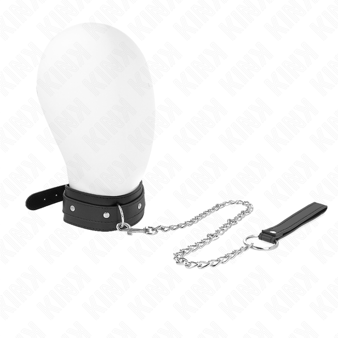 Kink – Ketting met riem 65 cm 1 ring verstelbaar 38 – 49 cm x 5 cm
