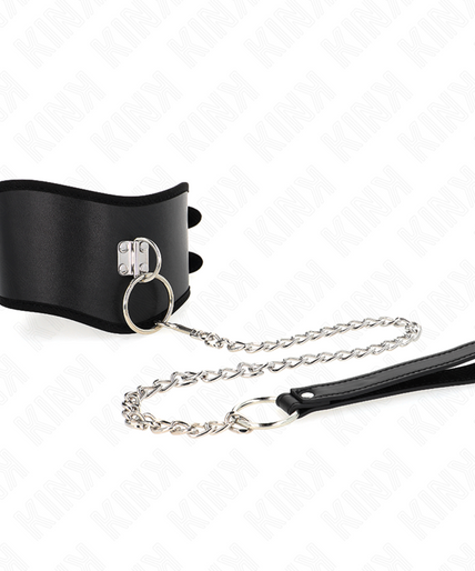 KINK - NECKLACE 65 CM WITH WIDE STRAP ADJUSTABLE 40-55 CM X 10 CM KINK - NECKLACE 65 CM WITH WIDE STRAP ADJUSTABLE 40-55 CM X 10 CM