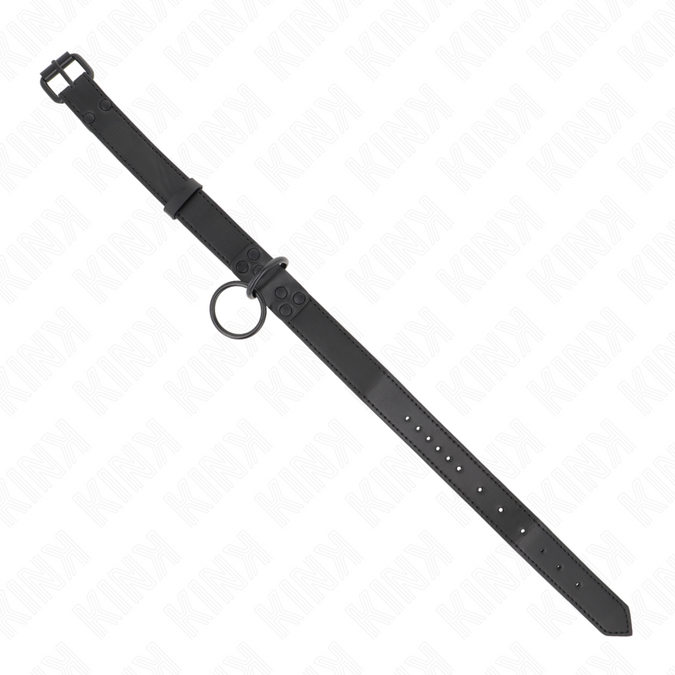 KINK - HALSBAND MET DONKERE LIJN 65 CM VERSTELBAAR 37-54 CM X 3 CM
