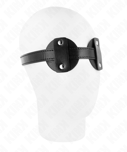 KINK - ROUND BLINDFOLD COVER 5.9 CM ADJUSTABLE 40.5-67 CM KINK - ROUND BLINDFOLD COVER 5.9 CM ADJUSTABLE 40.5-67 CM