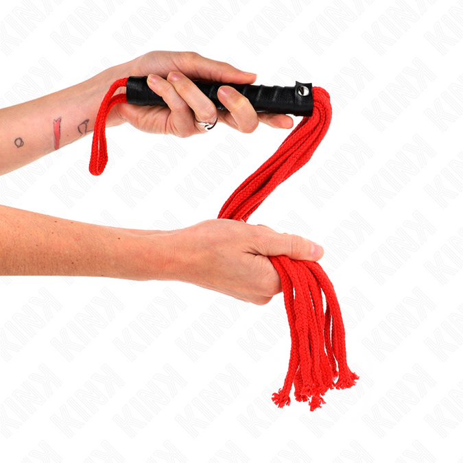 Kink – Rojo Rope Whip 56 Cm