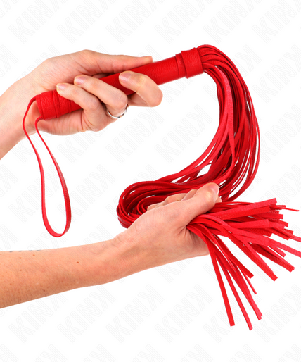 KINK - RED SOFT PVC WHIP 70 CM KINK - RED SOFT PVC WHIP 70 CM