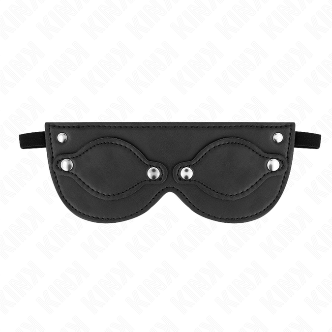 Kink – Leatherette Mask With Detachable Eye Covers 22 X 9 Cm