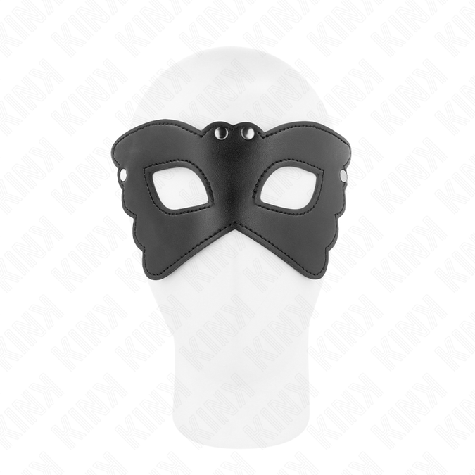 KINK - VLINDERVORMIG KUNSTLEDEREN MASKER 20 x 9 CM