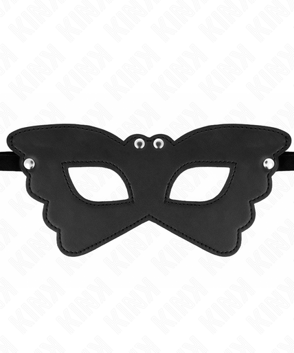 KINK - BUTTERFLY SHAPED LEATHERETTE MASK 20 x 9 CM KINK - BUTTERFLY SHAPED LEATHERETTE MASK 20 x 9 CM