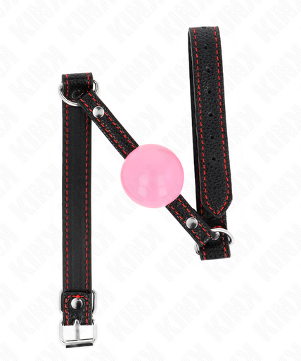 KINK - ROSE GOLD BALL 4 CM GAG 60 x 2 CM KINK - ROSE GOLD BALL 4 CM GAG 60 x 2 CM