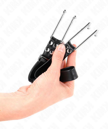 KINK - METAL HOOK GAG ADJUSTABLE 36-52 CM KINK - METAL HOOK GAG ADJUSTABLE 36-52 CM