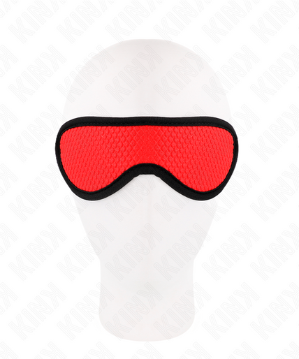 KINK - SCALE TEXTURE BANDAGE WITH RED COVERED EDGE 20 x 7 CM KINK - SCALE TEXTURE BANDAGE WITH RED COVERED EDGE 20 x 7 CM