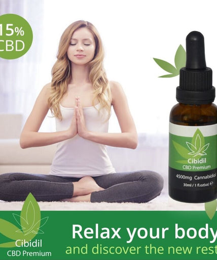 500 COSMETICA - CIBIDIL ONTSPANNENDE CBD OLIE 15 % 30 ML 500 COSMETICA - CIBIDIL ONTSPANNENDE CBD OLIE 15 % 30 ML