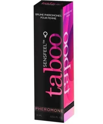 RUF - TABOO PHEROMONE FOR HER PHEROMONE PERFUME FOR HER 15 ML RUF - TABOO PHEROMONE FOR HER PHEROMONE PERFUME FOR HER 15 ML