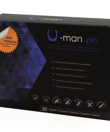 500 COSMETICS - U-MAN VERBETERT PENISGROOTTE EN SEKSUELE KRACHT - 30 CAPSULES 500 COSMETICS - U-MAN VERBETERT PENISGROOTTE EN SEKSUELE KRACHT - 30 CAPSULES