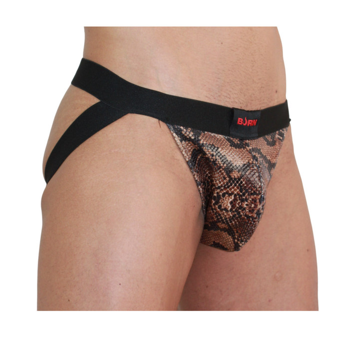 BURN - 002 JOCK SLANG ZWART S