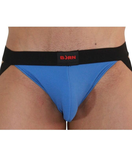 BURN - 008 JOCK BLUE / BLACK XL BURN - 008 JOCK BLUE / BLACK XL
