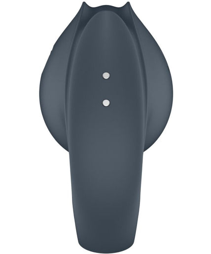 SATISFYER - PERFECT PAIR 2 MULTIVIBRATOR 2 IN 1 PENIS RING AND FINGER STIMULATOR GREY SATISFYER - PERFECT PAIR 2 MULTIVIBRATOR 2 IN 1 PENIS RING AND FINGER STIMULATOR GREY