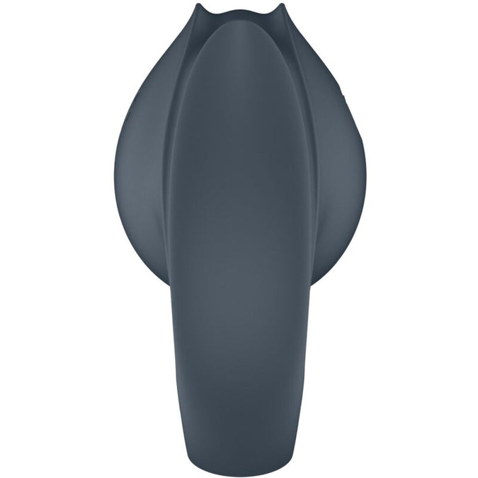 SATISFYER - PERFECT PAIR 2 MULTIVIBRATOR 2 IN 1 PENISRING EN VINGERSTIMULATOR GRIJS