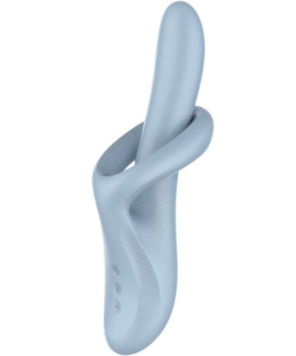 SATISFYER - HEAT FLEX 4 HEAT EFFECT VIBRATOR 12 VIBRATIONS BLUE SATISFYER - HEAT FLEX 4 HEAT EFFECT VIBRATOR 12 VIBRATIONS BLUE
