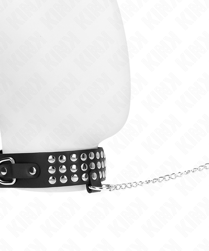KINK - NECKLACE WITH STRAP 65 CM WITH SHINY ADJUSTABLE 37-42 CM X 5.3 CM KINK - NECKLACE WITH STRAP 65 CM WITH SHINY ADJUSTABLE 37-42 CM X 5.3 CM
