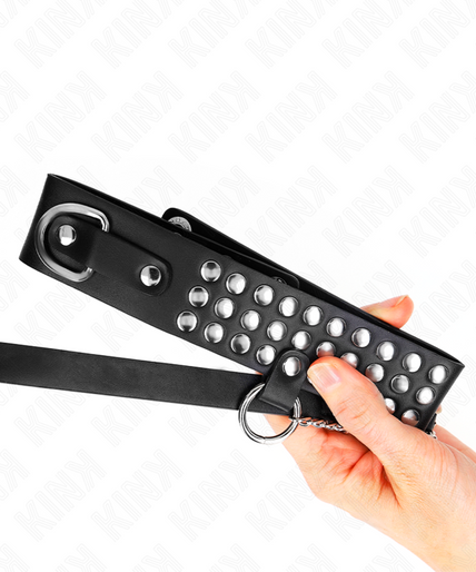 KINK - NECKLACE WITH STRAP 65 CM WITH SHINY ADJUSTABLE 37-42 CM X 5.3 CM KINK - NECKLACE WITH STRAP 65 CM WITH SHINY ADJUSTABLE 37-42 CM X 5.3 CM