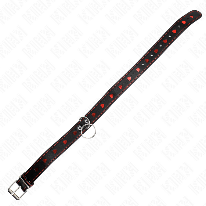 Kink – Necklace With Strap 65 Cm Heart Details 52.5 X 2.5 Cm