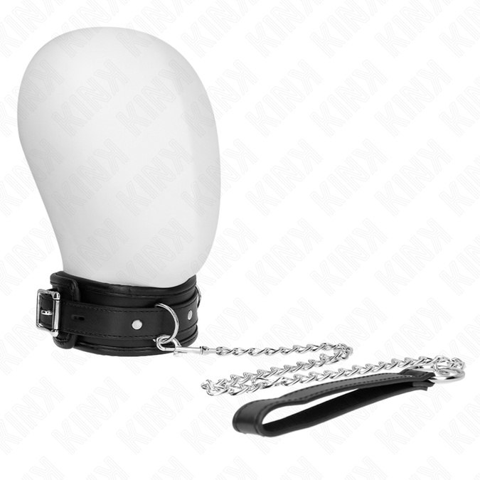 KINK - BASIS HALSBAND MET RIEM 65 CM MODEL 1 53 X 6 CM