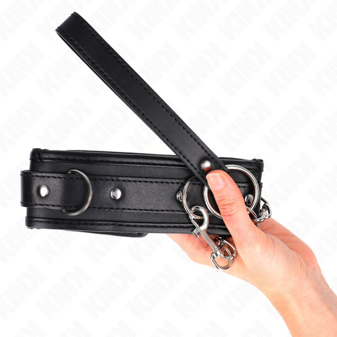 KINK - BASIS HALSBAND MET RIEM 65 CM MODEL 1 53 X 6 CM