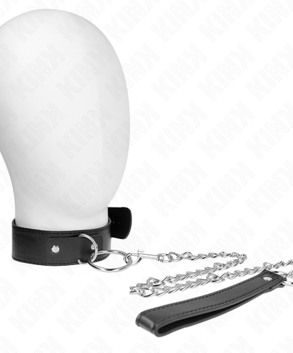 KINK - BASIC MODEL COLLAR WITH LEASH MODEL 4 ADJUSTABLE 36-43 CM KINK - BASIC MODEL COLLAR WITH LEASH MODEL 4 ADJUSTABLE 36-43 CM