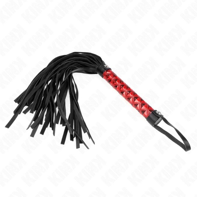 Kink – Peitsche mit Diamantmuster 40 cm