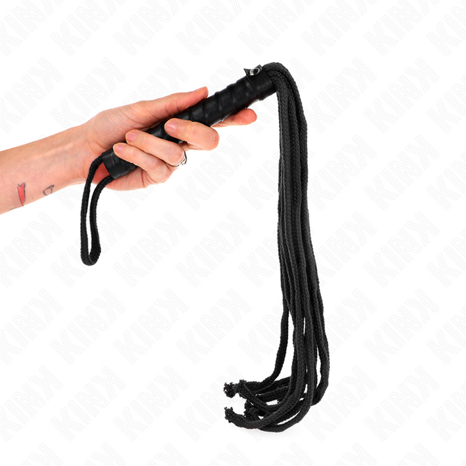 Kink – Zwarte Touwzweep 56 Cm