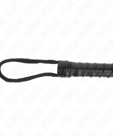 KINK - BLACK ROPE WHIP 56 CM KINK - BLACK ROPE WHIP 56 CM