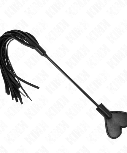 Kink – Range Peitsche mit Herz-Paddel 35 cm Kink – Range Peitsche mit Herz-Paddel 35 cm