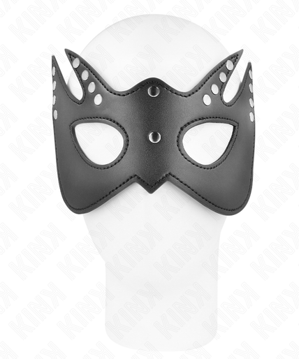 KINK - BAT MASK WITH RIVETS 23 x 15 CM KINK - BAT MASK WITH RIVETS 23 x 15 CM